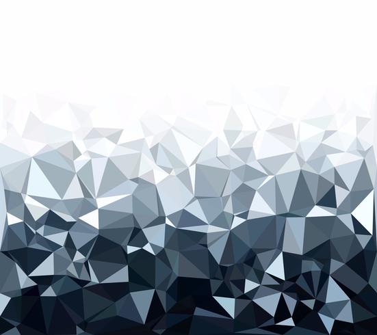 Gray White Polygonal Background, Creative Design Templates vector