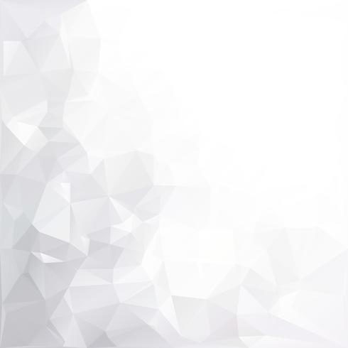 Gray White Polygonal Background, Creative Design Templates vector