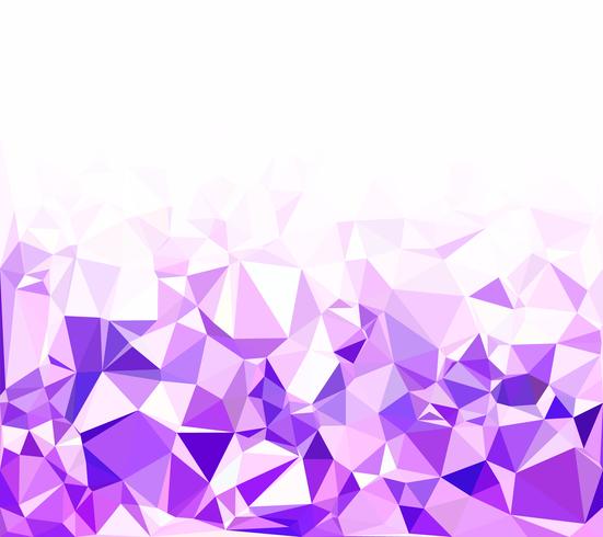 Purple Polygonal Mosaic Background, Creative Design Templates vector