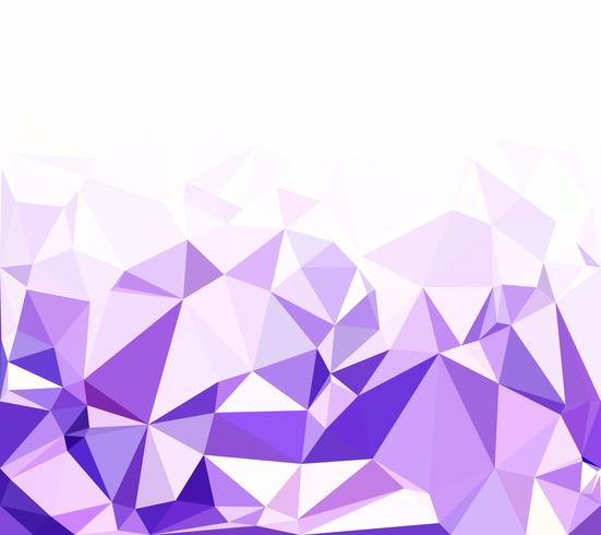 Purple Polygonal Mosaic Background, Creative Design Templates vector