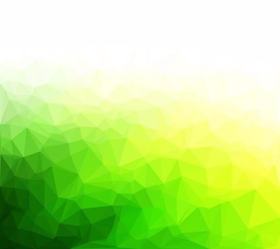 Green Polygonal Mosaic Background, Creative Design Templates vector