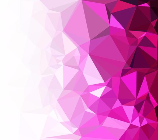 Purple Polygonal Mosaic Background, Creative Design Templates vector