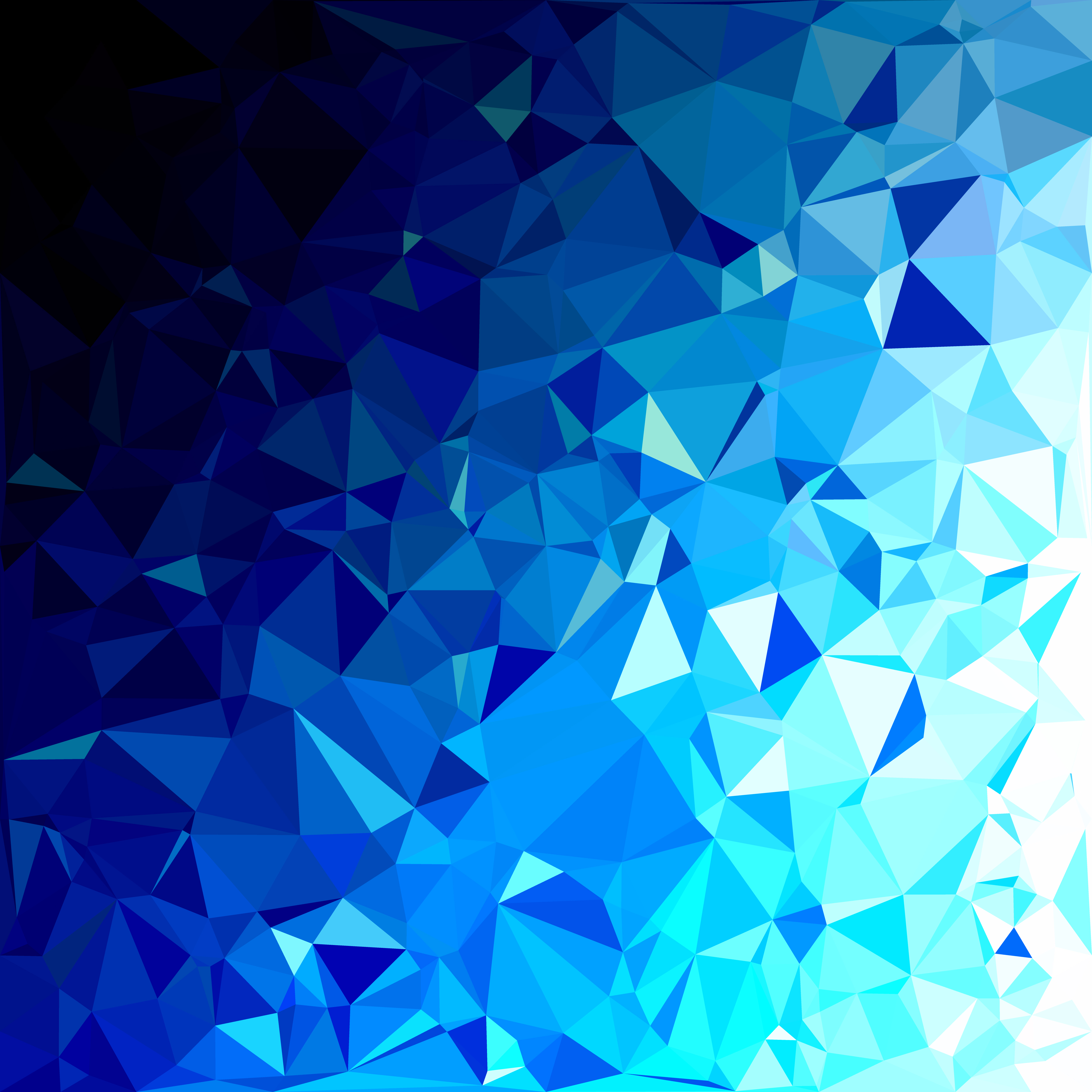 Blue Polygonal Mosaic Background, Creative Design Templates 574865 ...