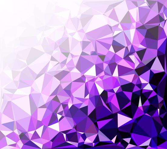 Purple Polygonal Mosaic Background, Creative Design Templates vector