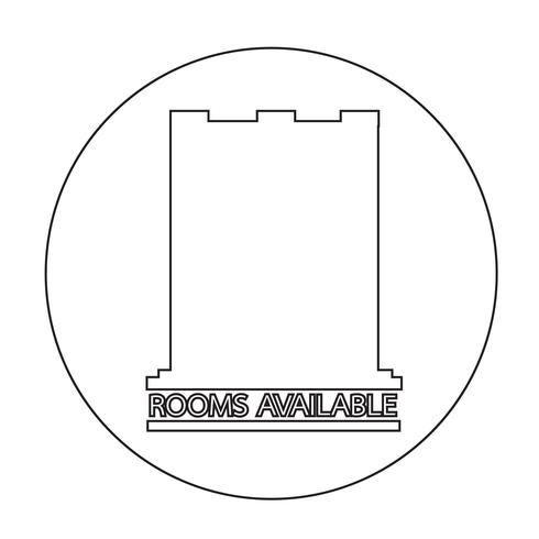 Room Available icon vector