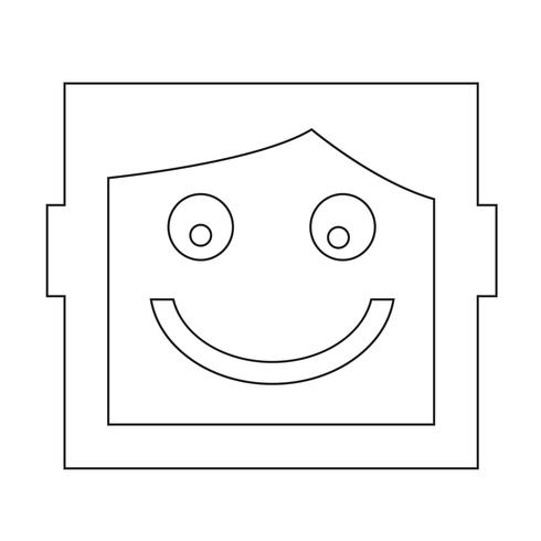 human emotion icon vector