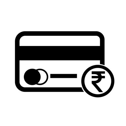 credit card icon vector