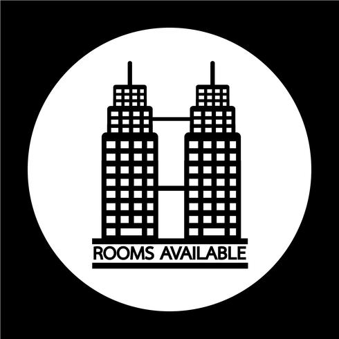 Room Available icon vector