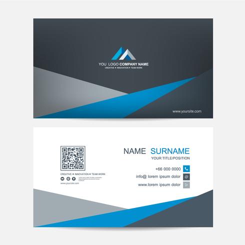 Business card vector background