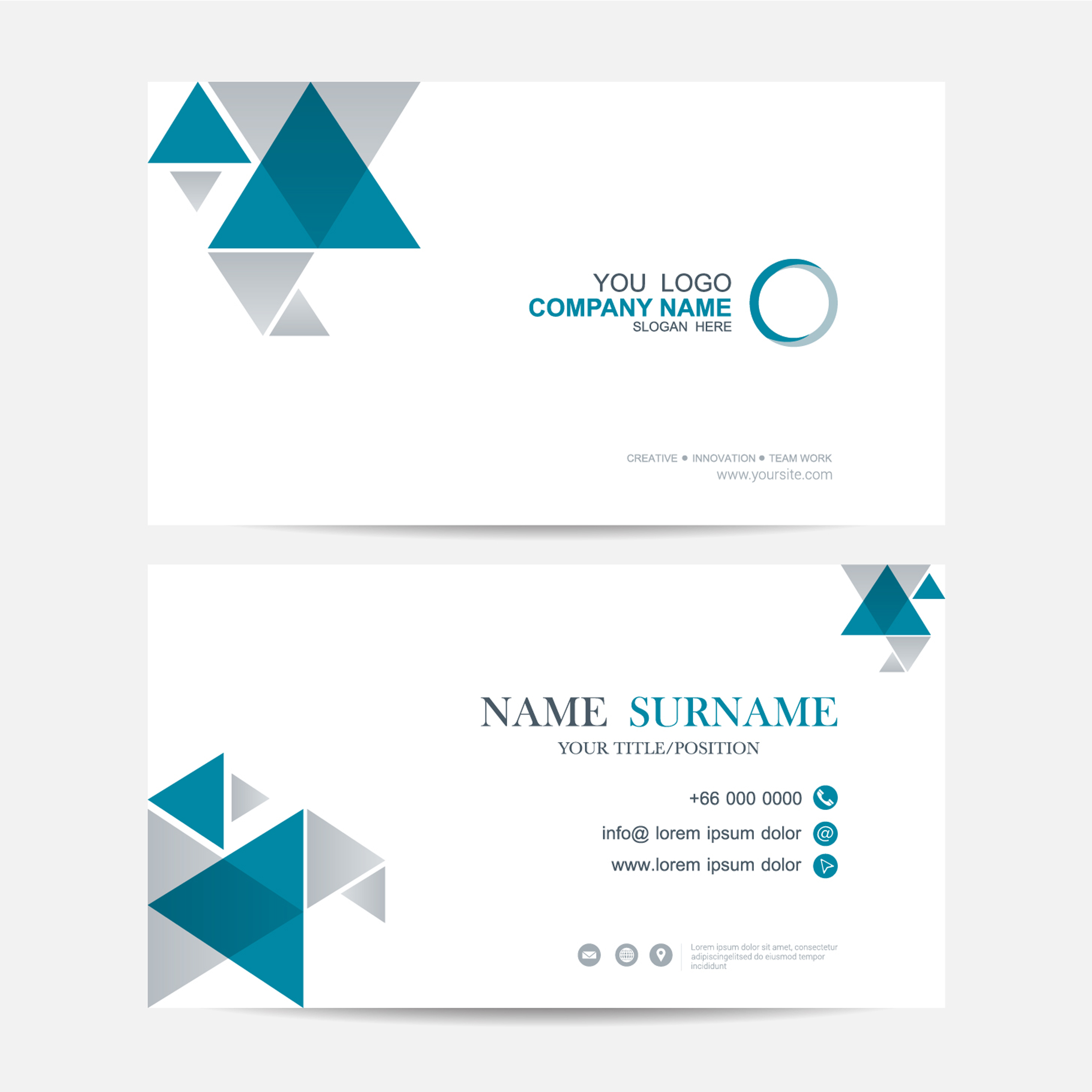 Business card vector background 575568 Vector Art at Vecteezy