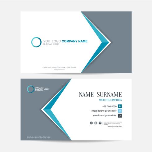 Business card vector background