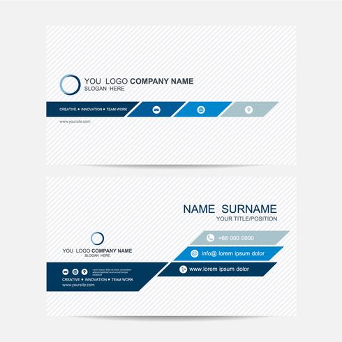 Business card vector background