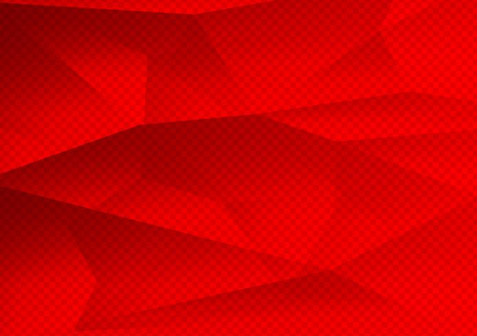 Red color polygon abstract background technology modern, Vector illustration