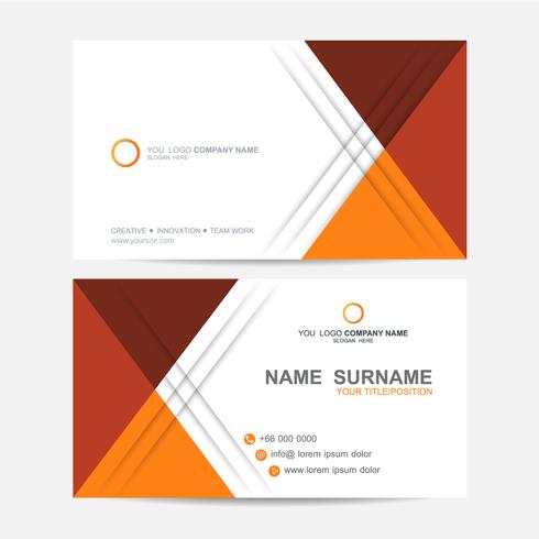 Business card vector background