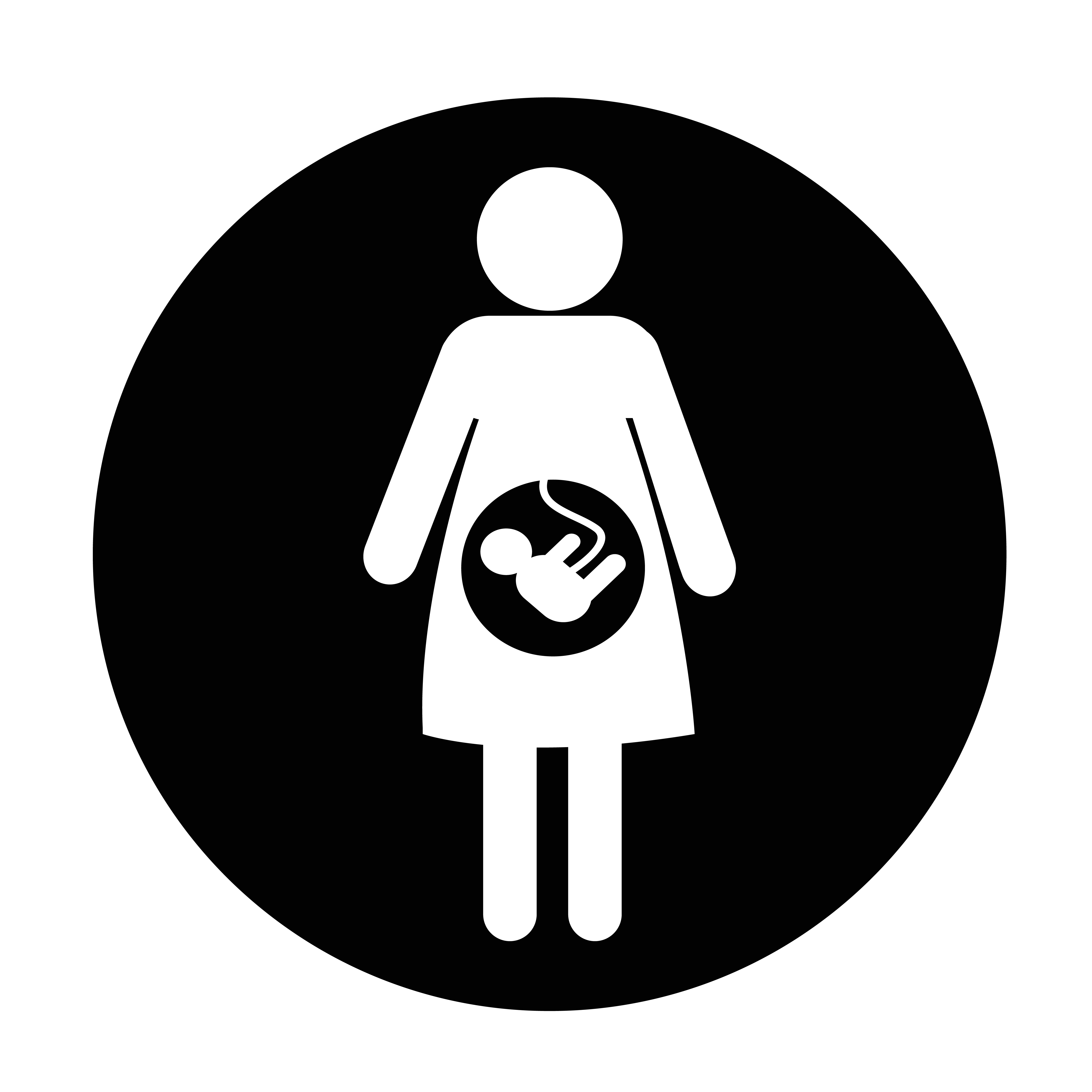 Download Pregnant woman icon 575781 Vector Art at Vecteezy