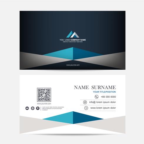 Business card vector background