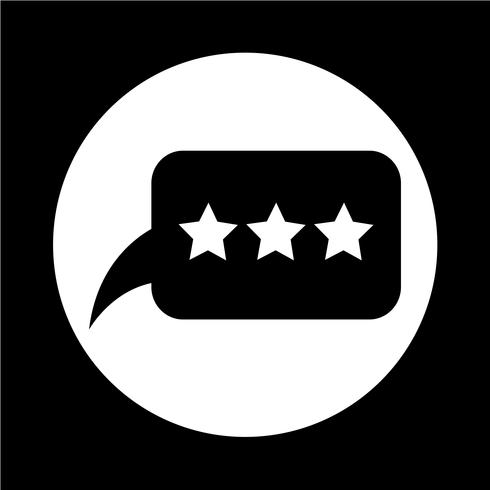 Speech bubble icon vector