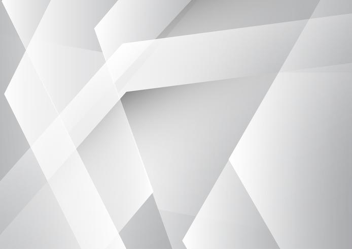 Vector Gray And White Color Geometric Abstract Background