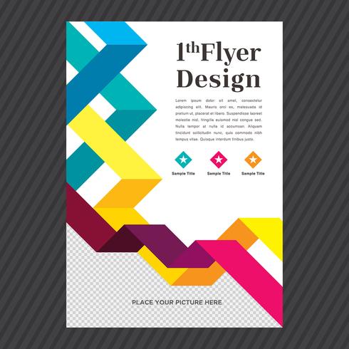 Professional Business Brochure Template vector