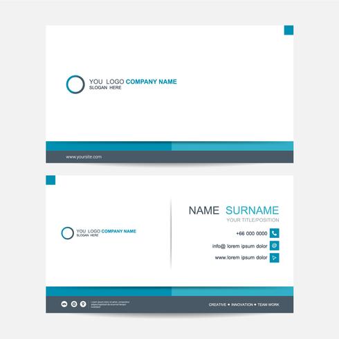 Business card vector background