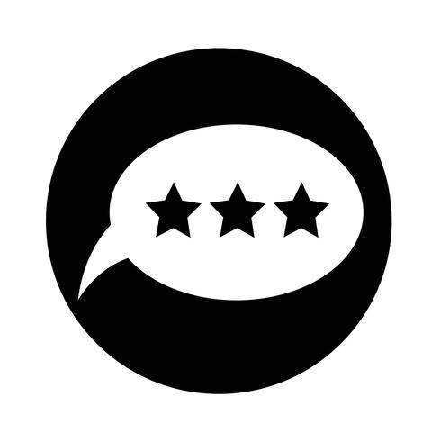 Speech bubble icon vector