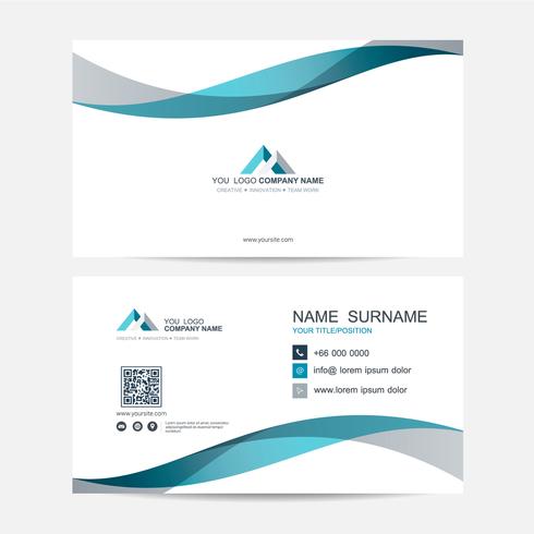 Business card vector background
