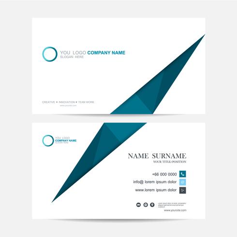 Business card vector background