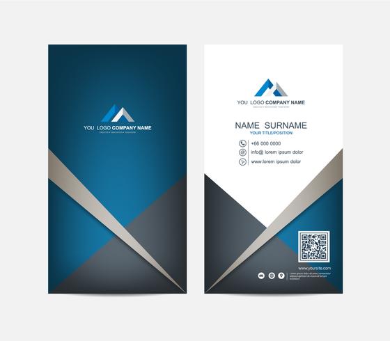 Business card vector background