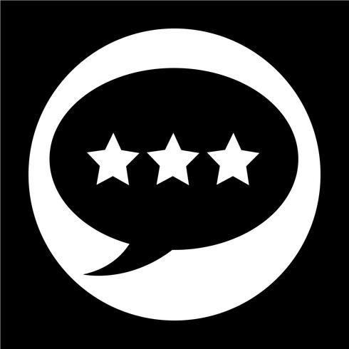 Speech bubble icon vector