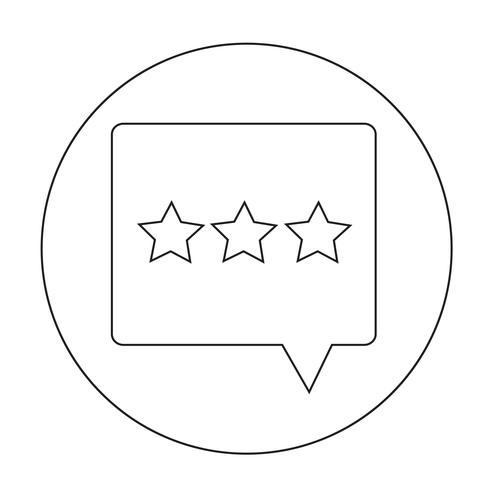 Speech bubble icon vector