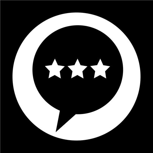 Speech bubble icon vector