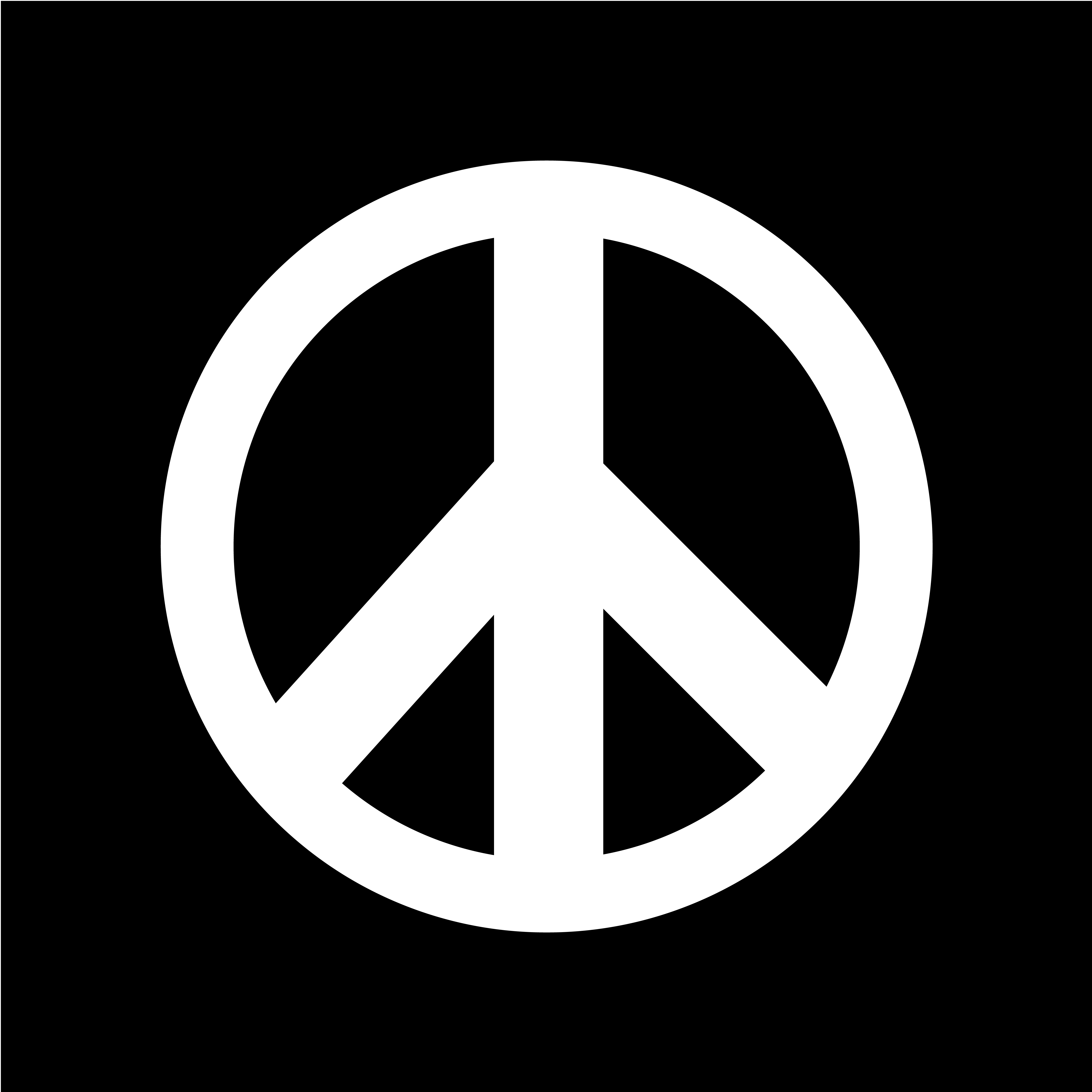Peace sign icon vector illustration 576718 Vector Art at