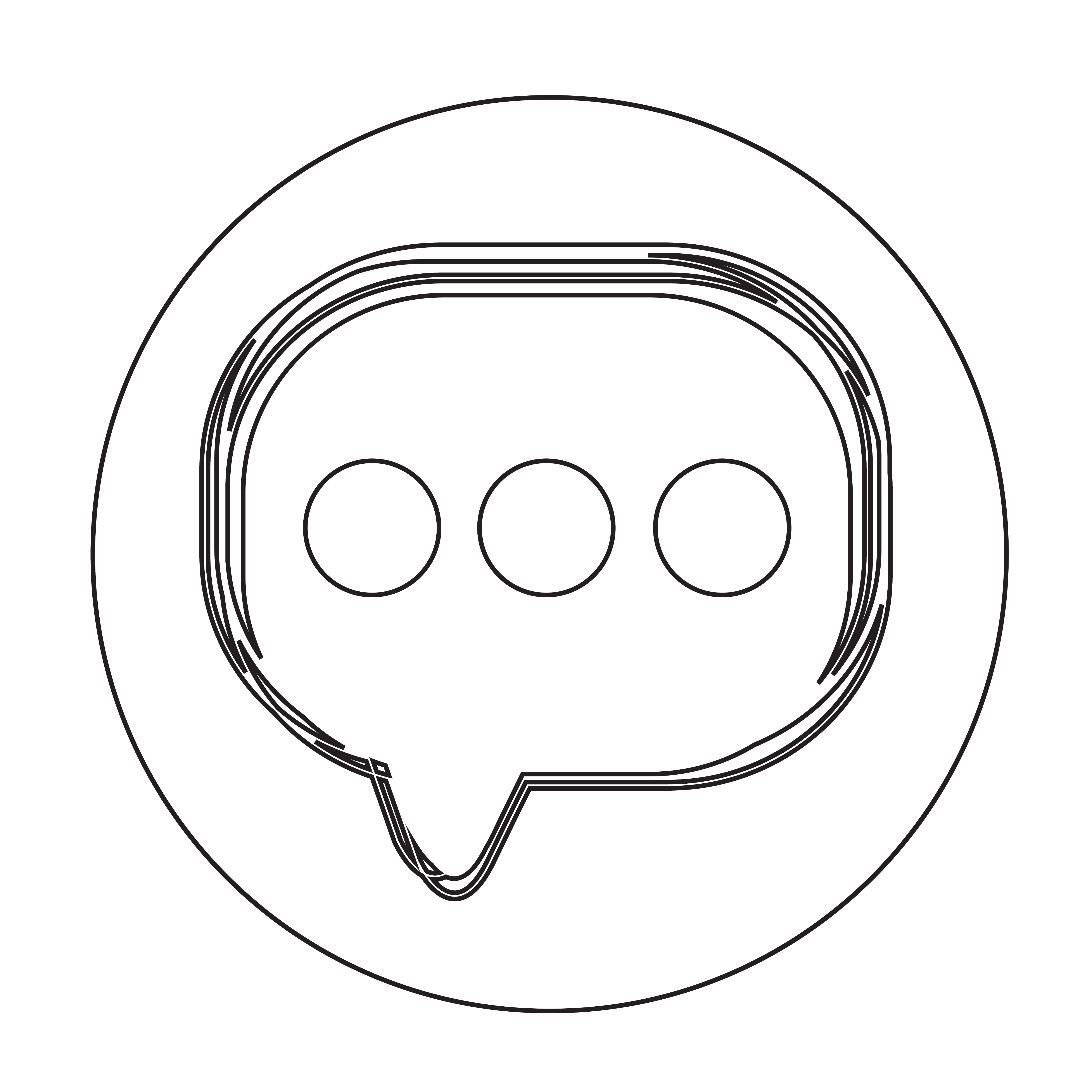 Speech bubble icon 576786 Vector Art at Vecteezy
