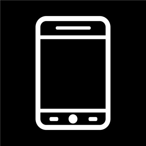 smartphone icon vector illustration