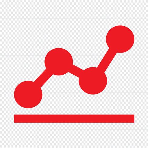 diagrama gráficos icono vector illustration