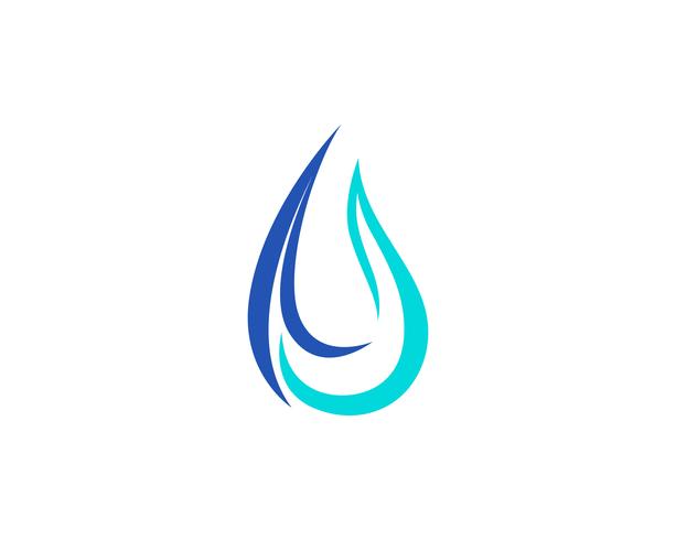 Water drop vector icon