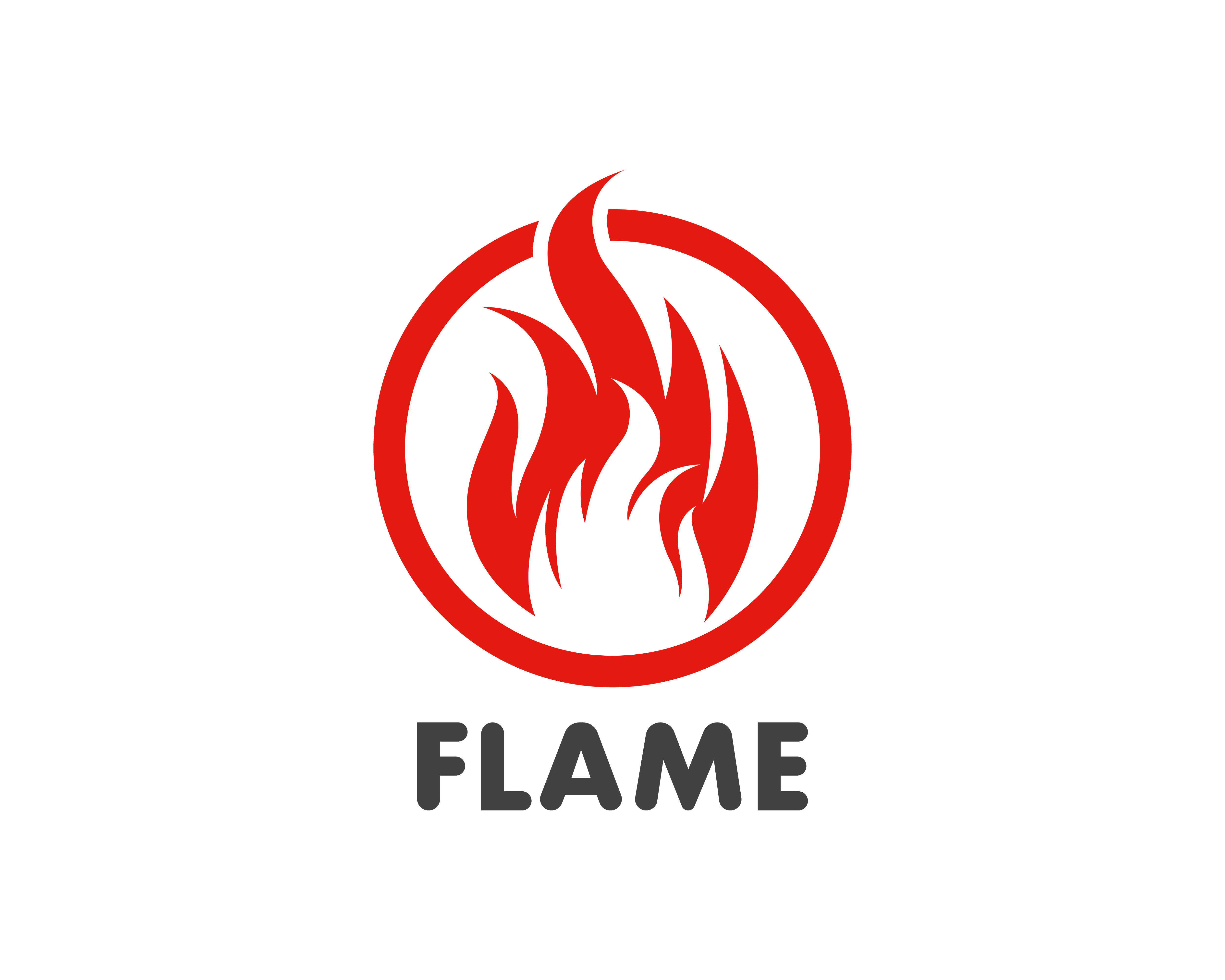Gas Flame Logo