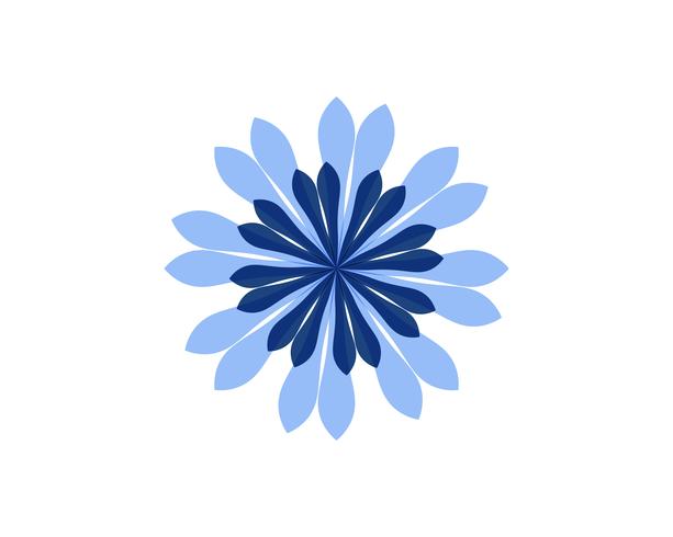 Jasmine flower icon vector illustration design logo template