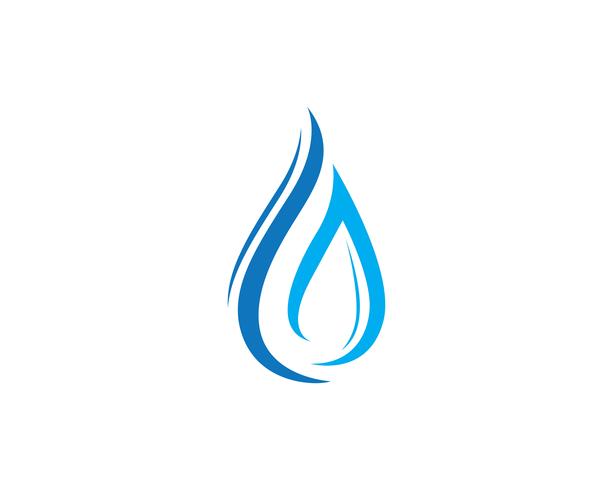 Water drop vector icon