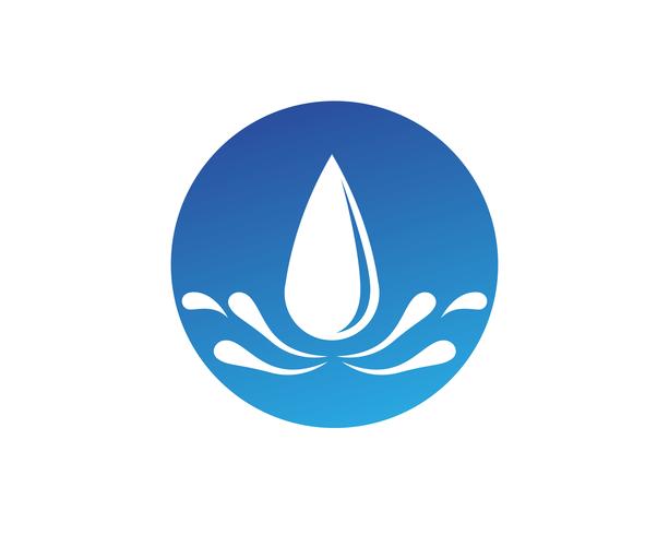 Water drop vector icon