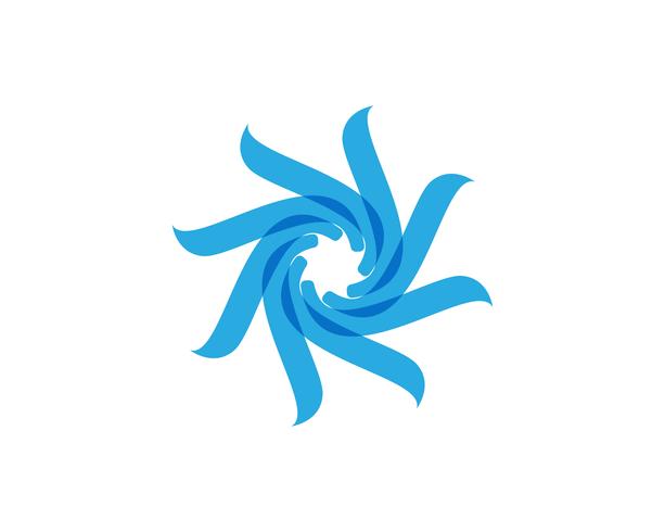 floral patterns logo and symbols on a white background vector