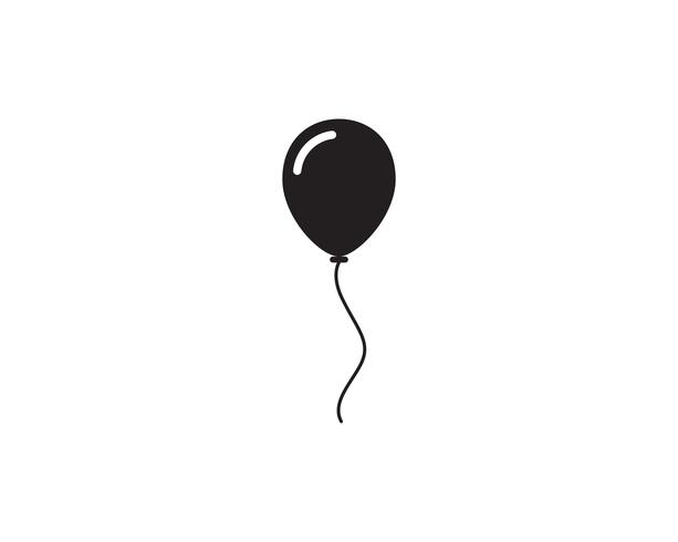 icône du logo ballon coeur noir 17205254 Art vectoriel chez Vecteezy