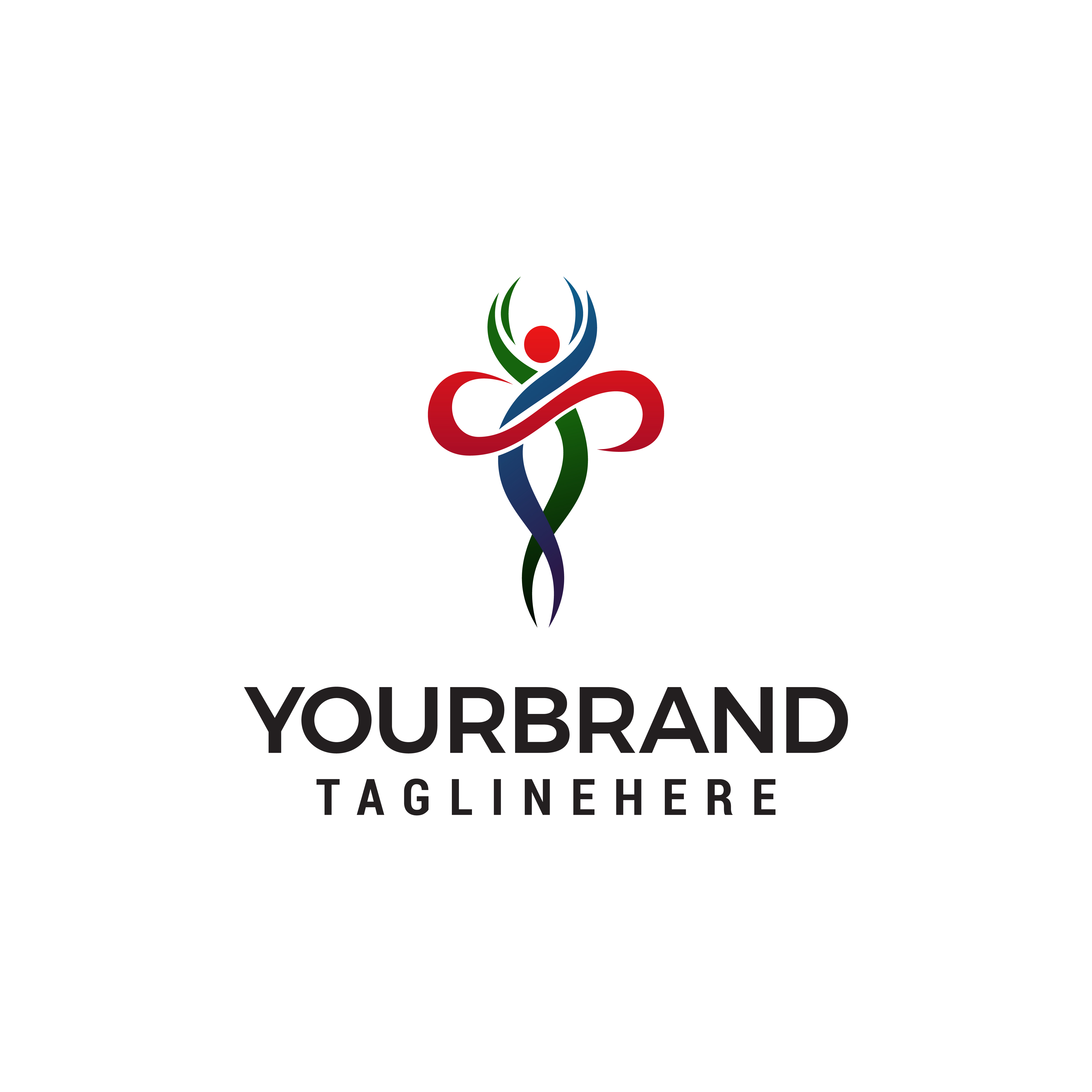 healthy care logo design concept template vector 578240 Vector Art at