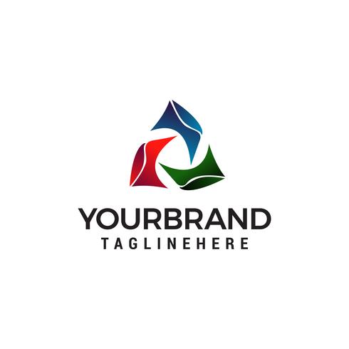 triangle Logo Template vector