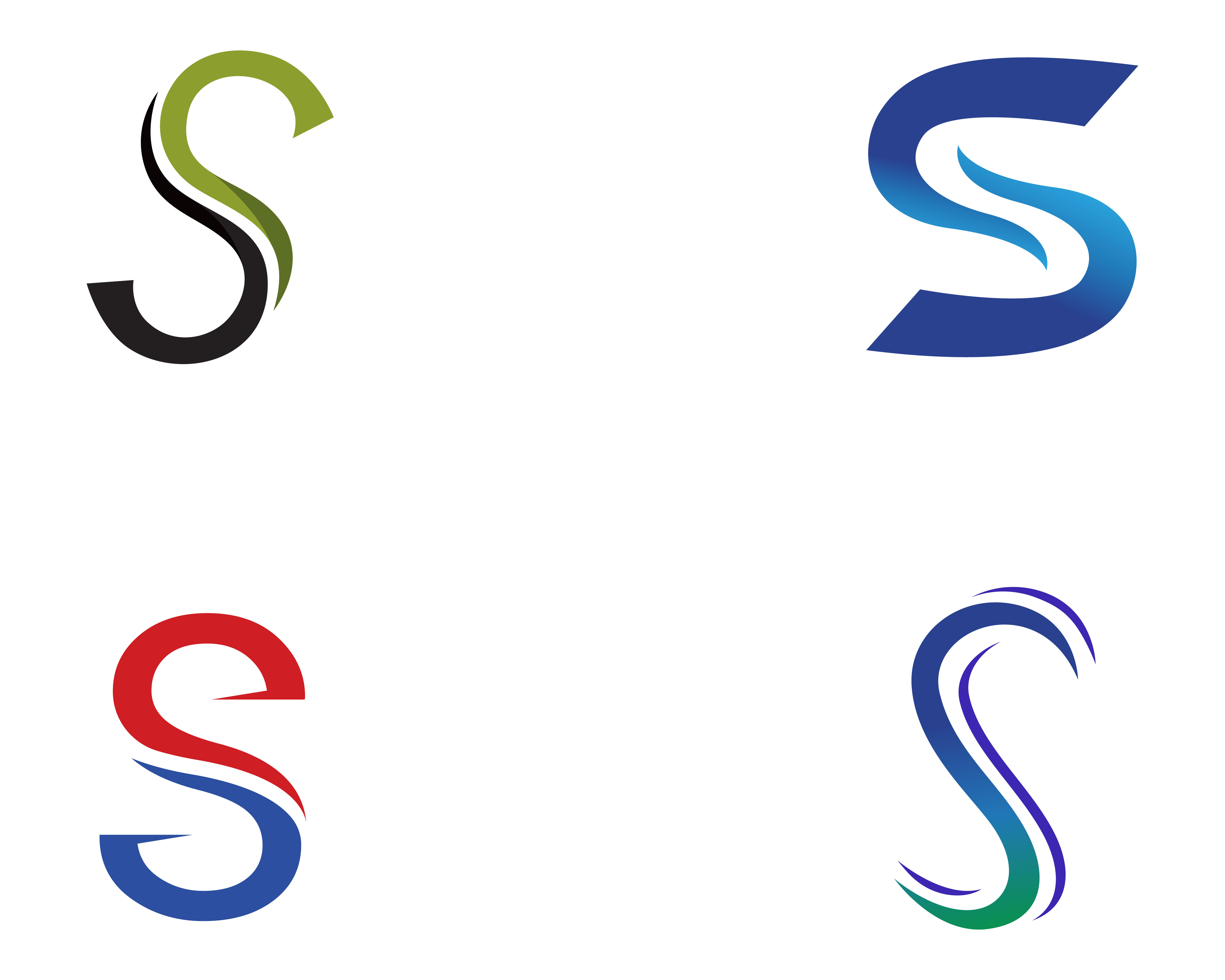S logo and symbols template vector icons 578548 Vector Art at Vecteezy
