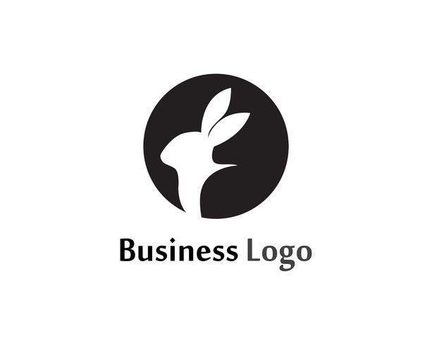 Rabbit Logo template vector icon design template app