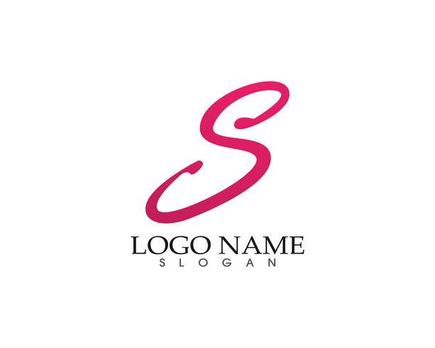S logo and symbols template vector icons