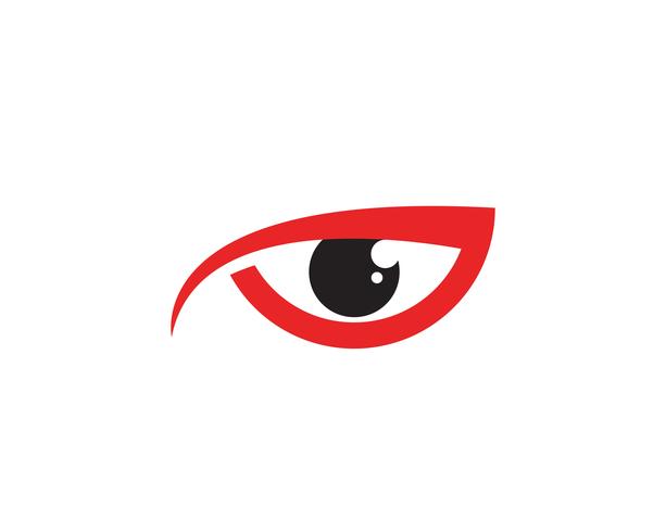 Eye care logo and symbols template vector icons app