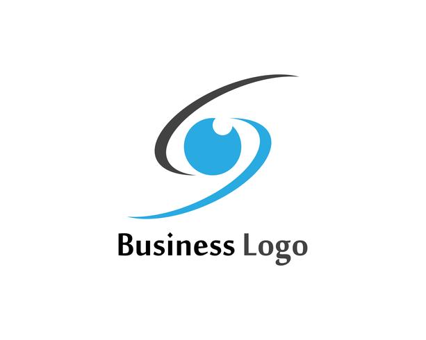 Ojo cuidado logotipo y símbolos plantilla vector iconos aplicación