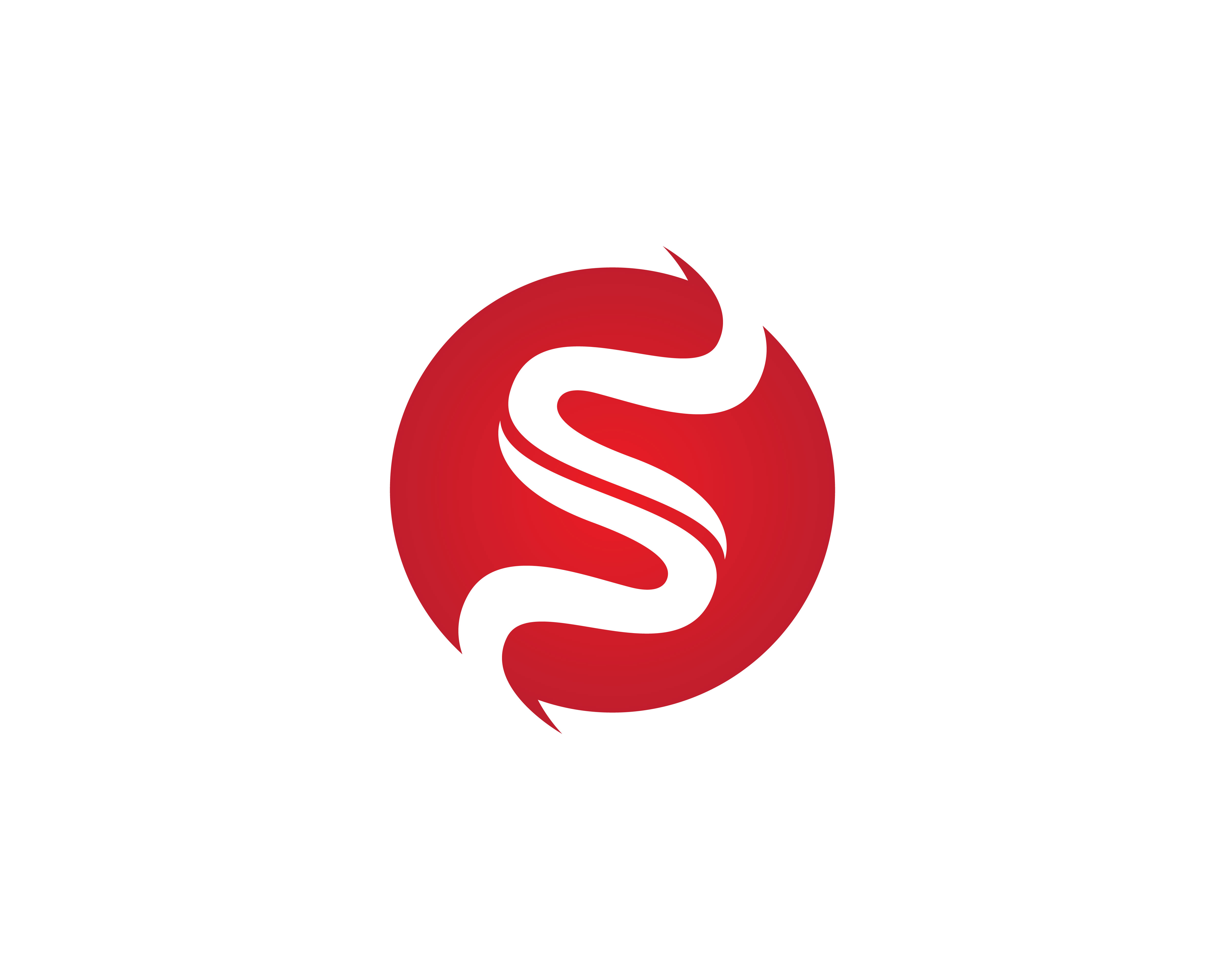 Vecteur de  conception logo  entreprise lettre S  